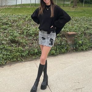 Black Free People Easy Street Tunic